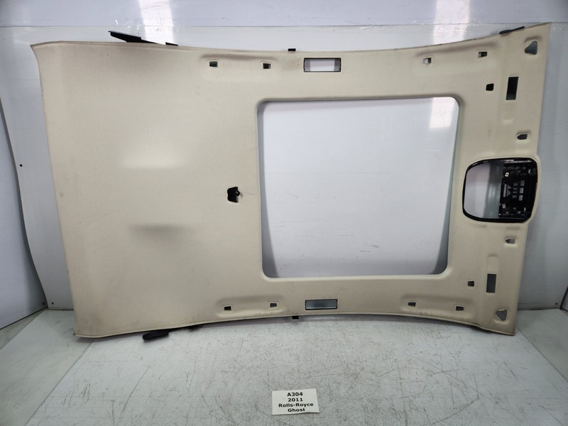 ✅ 10-14 OEM Rolls Royce Ghost RR4 Upper Roof Roofliner Headliner Cashmere Beige