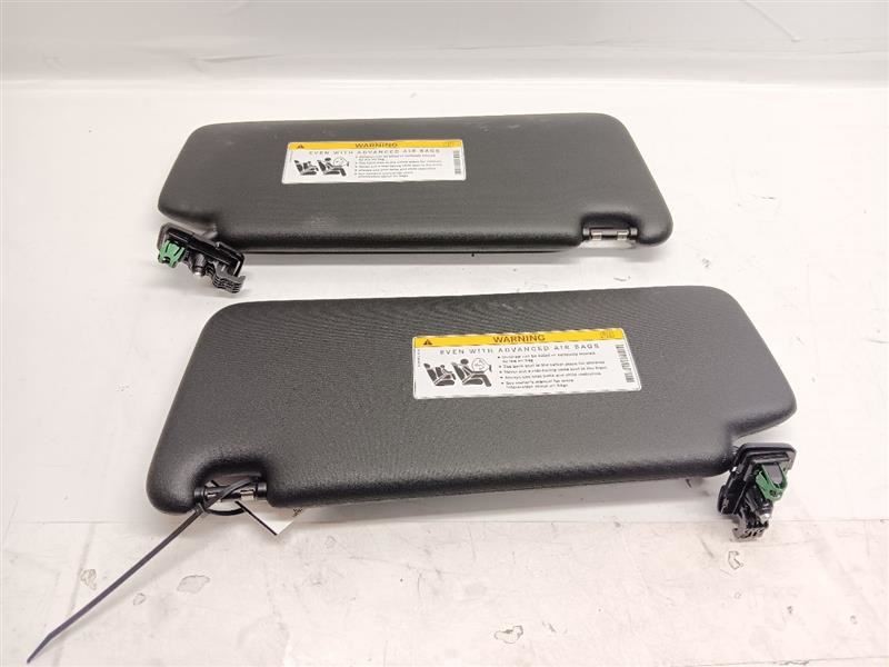 20-23 Mercedes CLA250 Sun Visor Set Left Right Pair Black