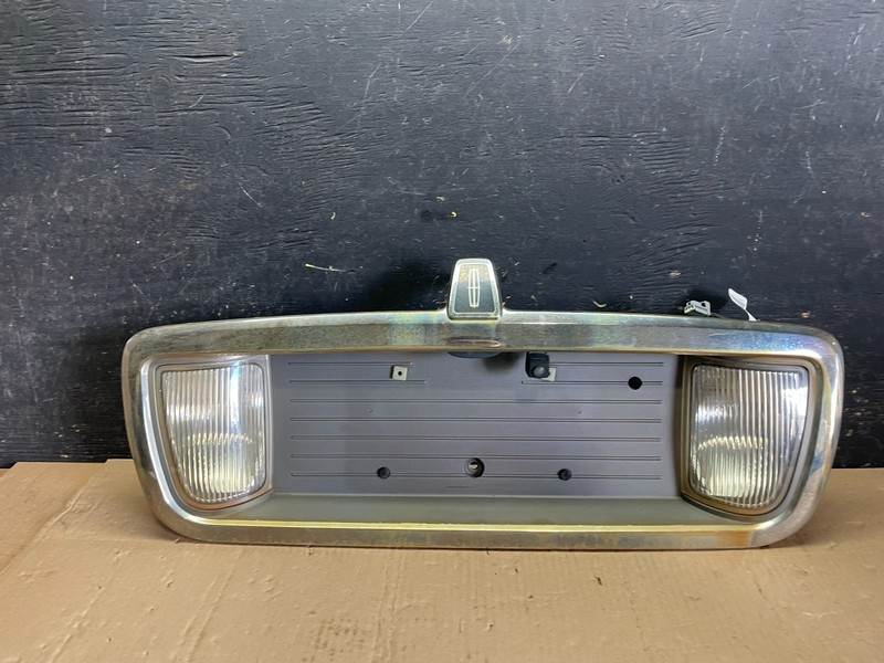 2003 to 2011 Lincoln Town Car Rear License Plate Trim Panel OEM AA8920DG