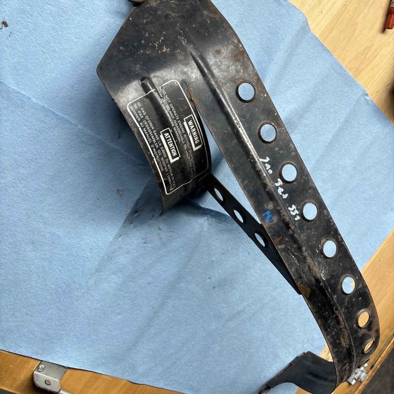 1976 1977 Sno-jetSST 440 Vintage Snowmobile Belt And Clutch Guard Good #10