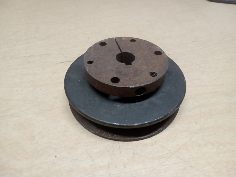 Martin 1 B 38 SH Single Grove Sheave With Martin SH 5/8 Bushing.