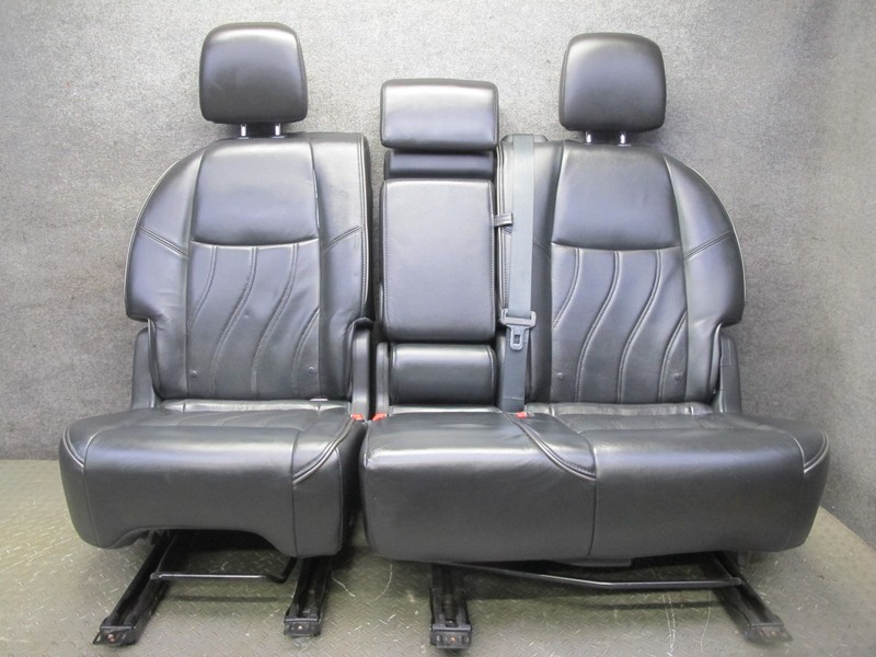 2014-2015 INFINITI QX60 REAR 2ND SECOND ROW LEATHER SEAT GRAPHITE