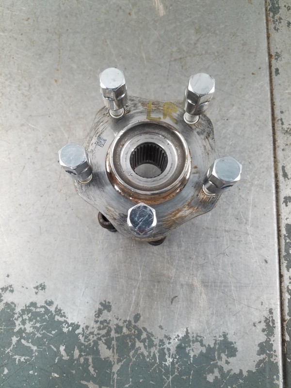 2022 Polaris RZR Pro R 4 Ultimate Left Rear Wheel Hub 604 Miles #0595 R2