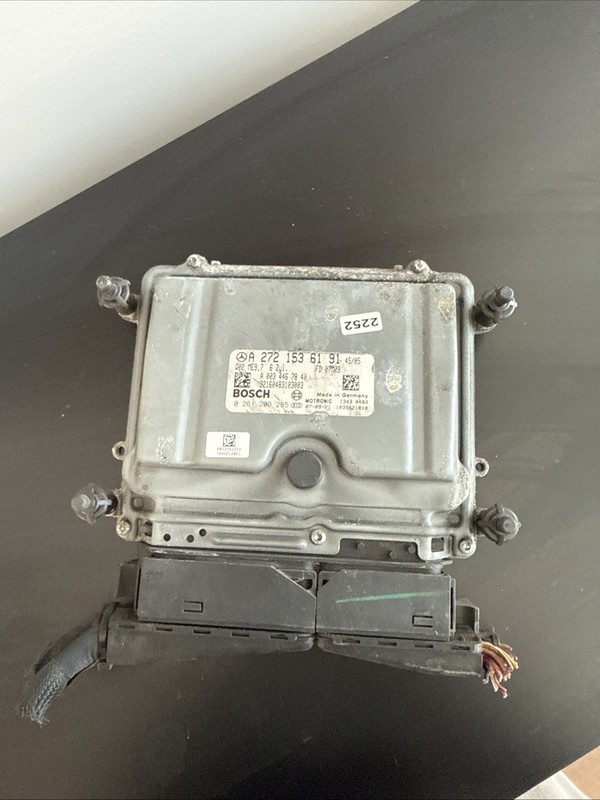 2007-2008 MERCEDES R350 3.5 RWD ECU ECM ENGINE COMPUTER MODULE 2721536191