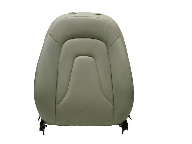 08-16 AUDI B8 A4 SEDAN FRONT LEFT DRIVER UPPER SEAT CUSHION SKIN 122220