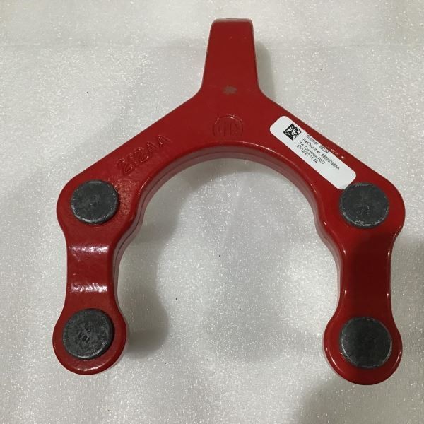 2018-2022 Jeep Wrangler Gladiator Tow Hook Plastic front bumper Red LH 68599396A