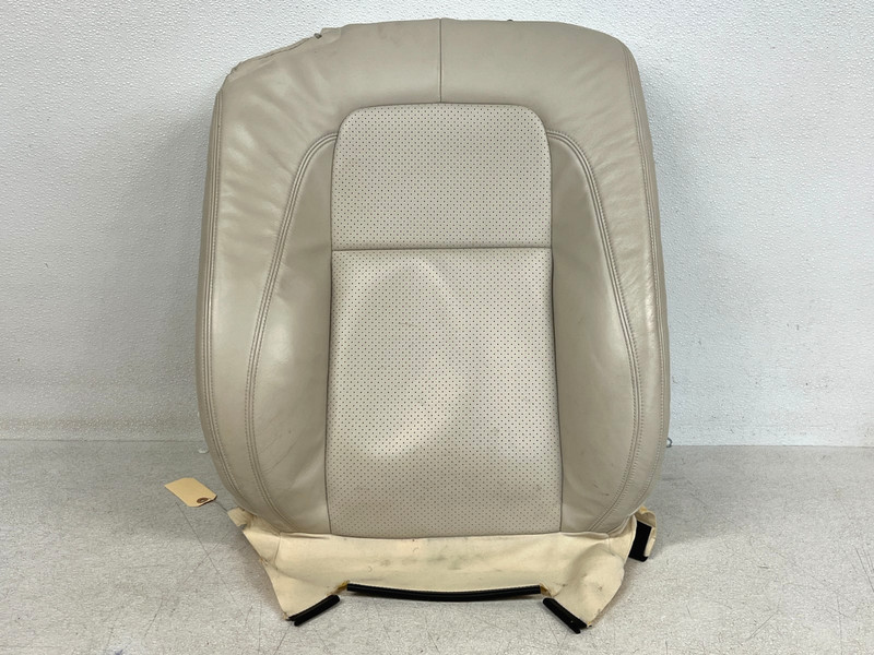 ⭐2010-2015 JAGUAR XK FRONT RIGHT PASS UPPER SEAT CUSHION BEIGE OEM LOT2662