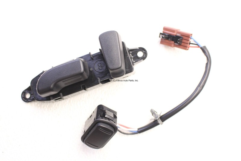 NISSAN MURANO 15 - 19 DRIVER FRONT SEAT SWITCH W/ LUMBAR CONTROL SET BLACK OEM