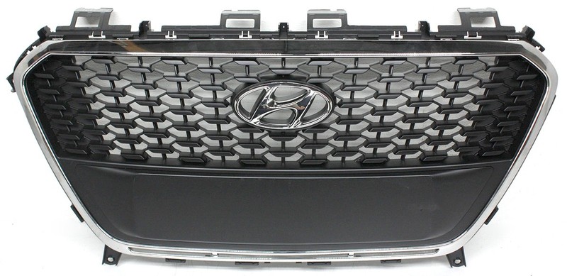 OEM Grille For Hyundai 2016-2017Sonata Hybrid (2.0L) 86350-E6100 Tab Missing