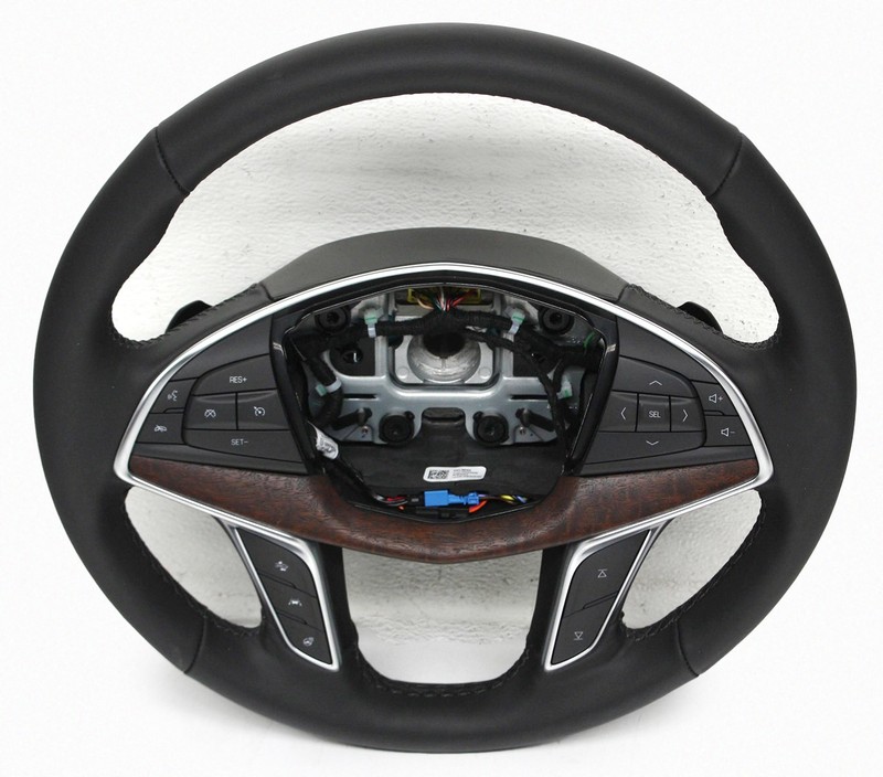 OEM Steering Wheel For Cadillac XT5 Premium Luxury Black 84859093, Impressions