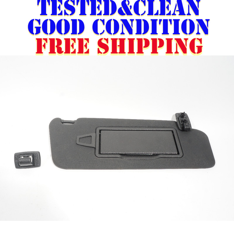 2008 - 2011 MERCEDES C300 SUN VISOR RIGHT PASSENGER SIDE BLACK OEM