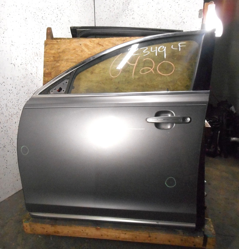 09-16 Lincoln MKS Front Door Assembly Driver Left Lower Side Moulding OEM UJ