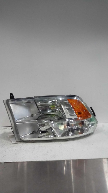 2013 RAM 1500 Pickup Left Headlight Assembly Grey OEM 317678 Used 120K Miles