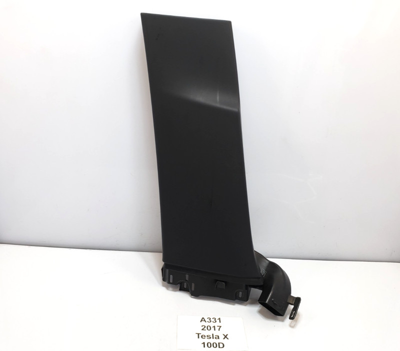 ✅ 2016-2020 OEM Tesla Model X Left Driver Side B Pillar Lower Trim Cover Panel