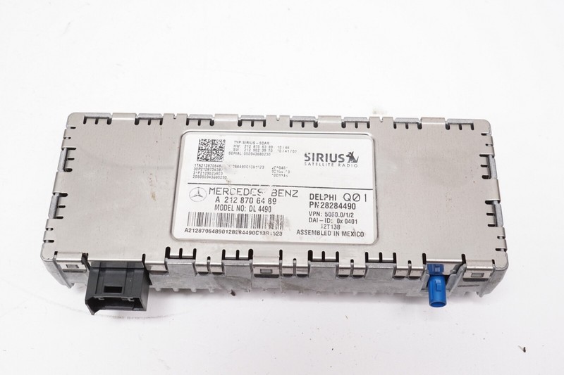 MERCEDES W212 E-Class Sirius Satellite Receiver Module OEM 2010 - 2014