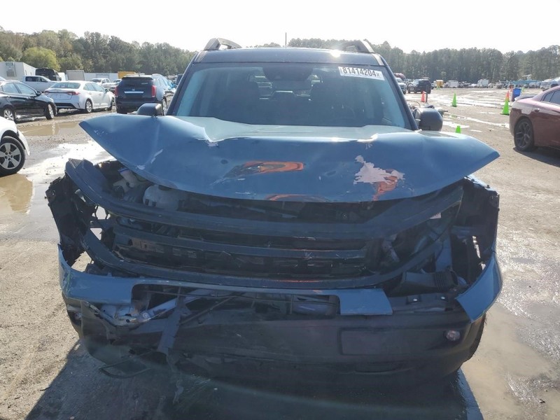 Driver Rear Side Door Dark Gray Tint Glass Fits 21-22 BRONCO SPORT 580206