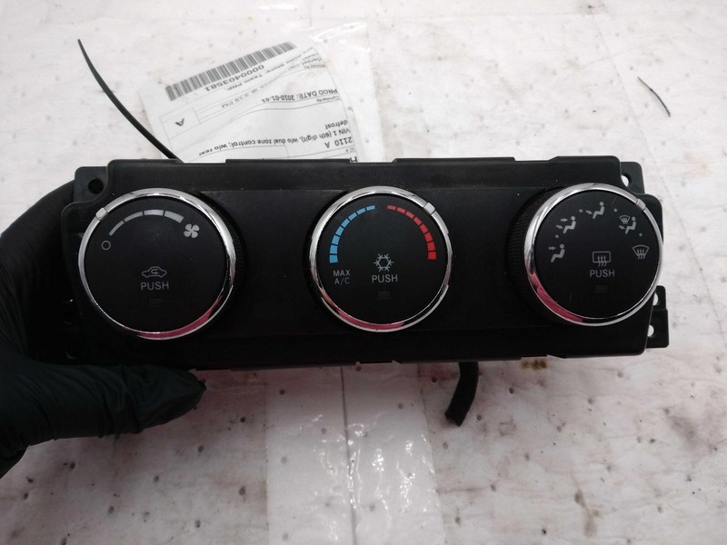 2010 DODGE 1500 PICKUP A/C Selector Switch OEM Grey 115K Miles NJ25-25459-650351