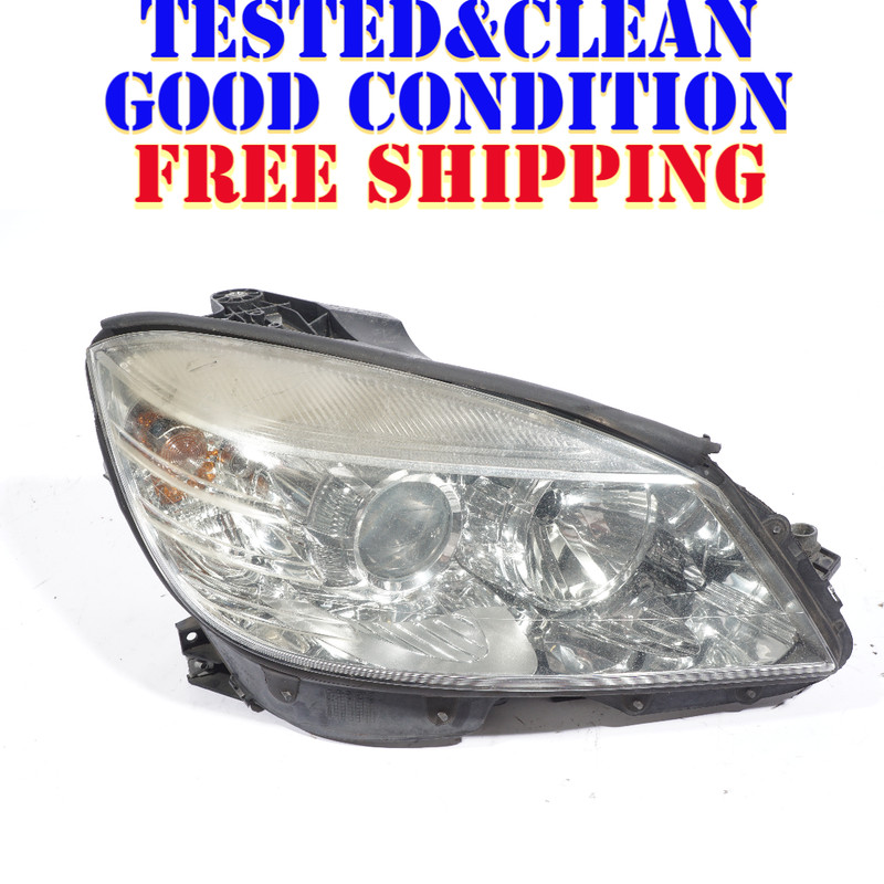 08 - 11 MERCEDES C300 HEADLIGHT RIGHT PASSENGER SIDE OEM