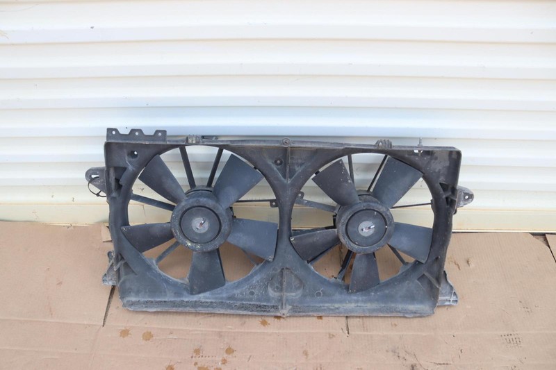 2010-2014 FORD F-150 3.5L TURBO ENGINE RADIATOR COOLING FAN MOTOR SHROUD OEM