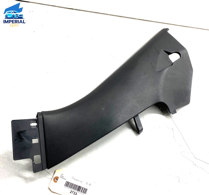PORSCHE CAYENNE 2011-2018 REAR DRIVER SIDE LOWER PILLAR TRIM COVER PANEL OEM