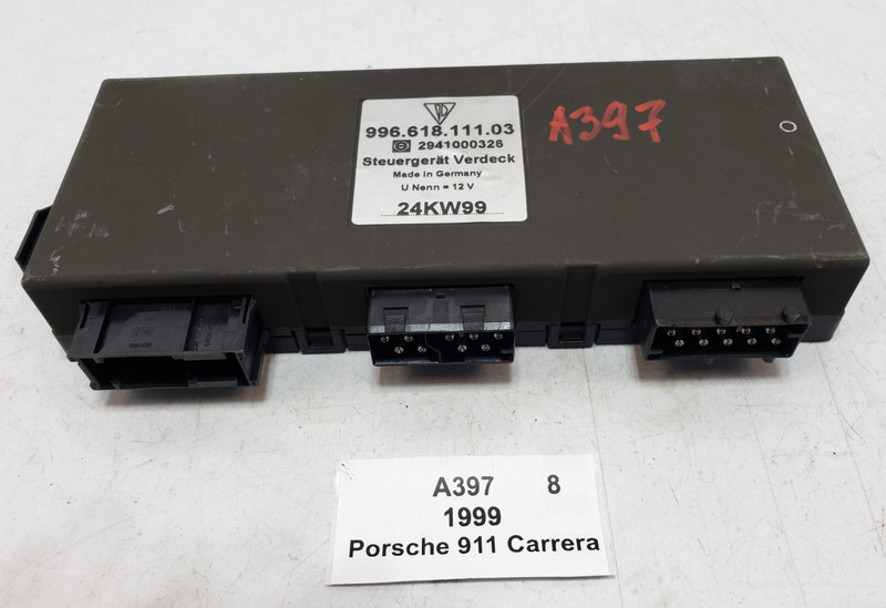 ✅ 1999-2005 OEM Porsche Carrera 911 996 Convertible Top Roof Control Module