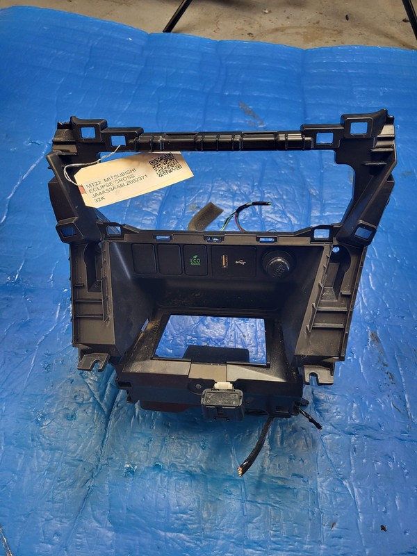 Used Oem Mitsubishi AC Climate Dash Bracket Housing for 2018-23 Eclipse Cross ES