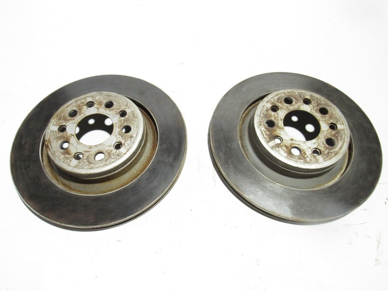 Maserati Levante 2018 Rear Left Right Brake Rotor Disc Set 2 PCS 16-24 ;#4