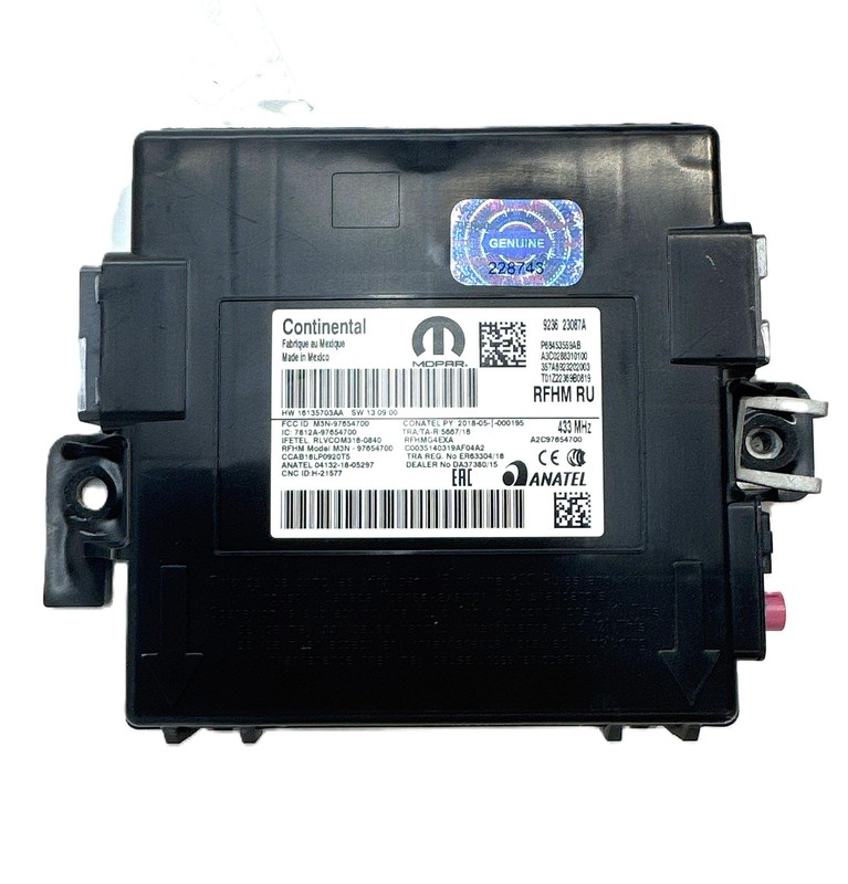 2020 Chrysler Pacifica Keyless Access Entry Control Module 68453559AB OEM