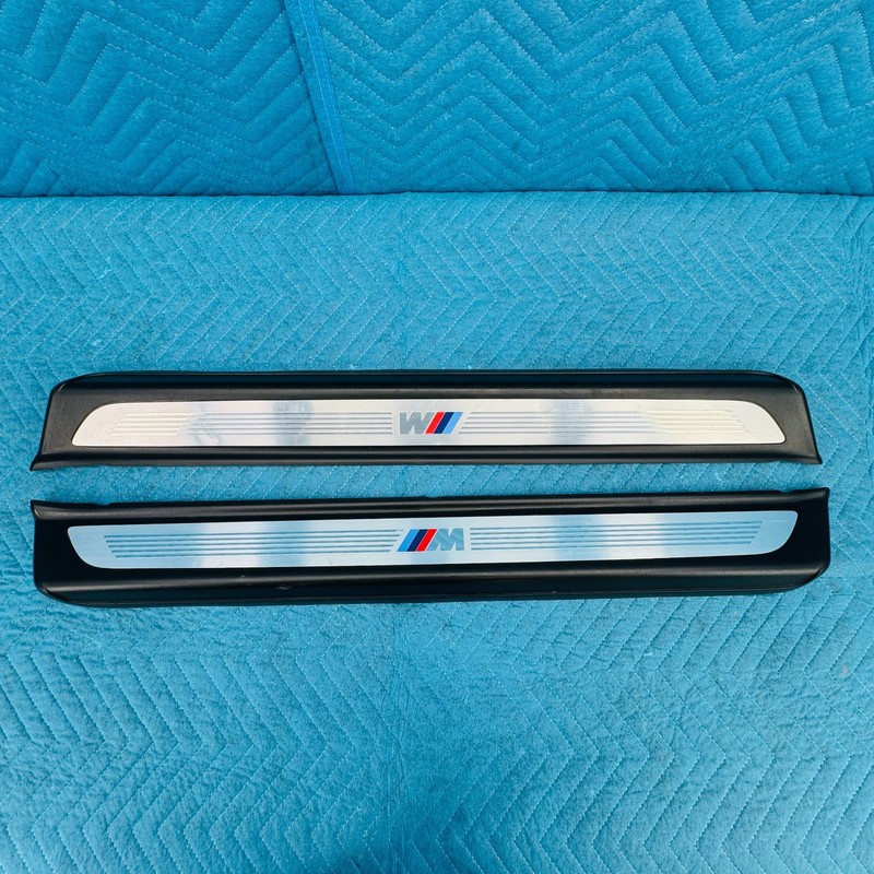 2012–2017 BMW 650i M Spo Door Sill Trim Plates OEM 5147805170603 / 5147805170503