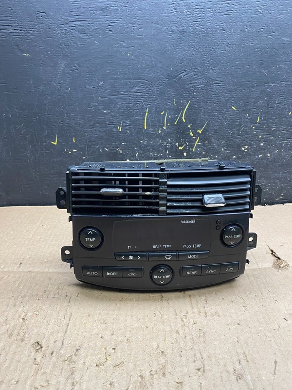 2006 to 2010 Toyota Sienna A/C Climate Heater Temperature Control Y5388 DG