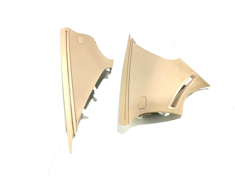14-16 MERCEDES E250 REAR LEFT/RIGHT C-PILLAR COVER PANEL TRIM BEIGE OEM #A0.33