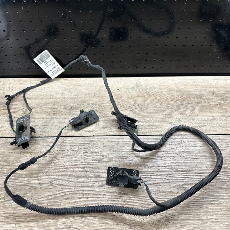 ✅ 11-14 OEM Porsche Cayenne S Rear PDC Park Distance Sensor Set w/ Harness Black