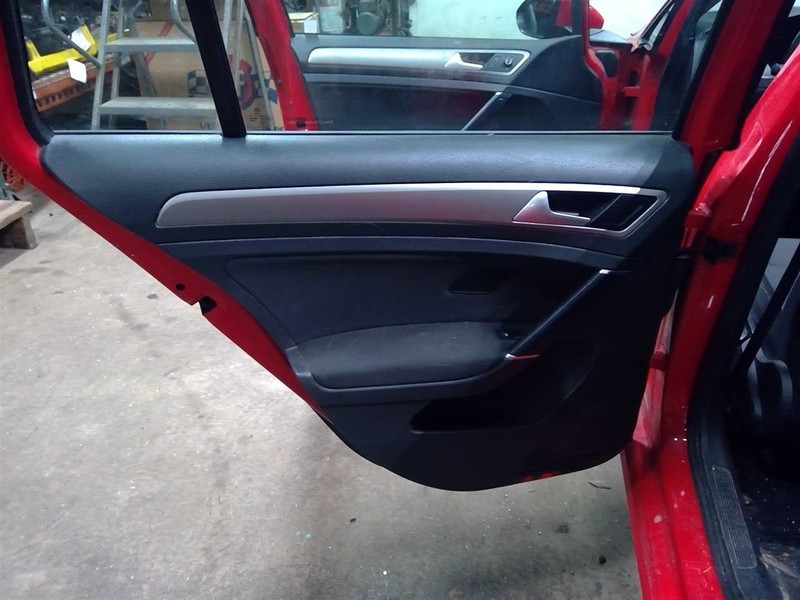 GOLF 2016 Driver Left Rear Door Trim Panel Rear 1779928