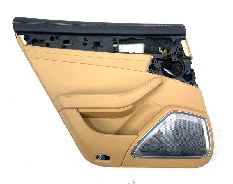 ✅ 17-23 OEM Porsche Panamera 4S 971 Rear Left Driver Side Door Panel Beige*