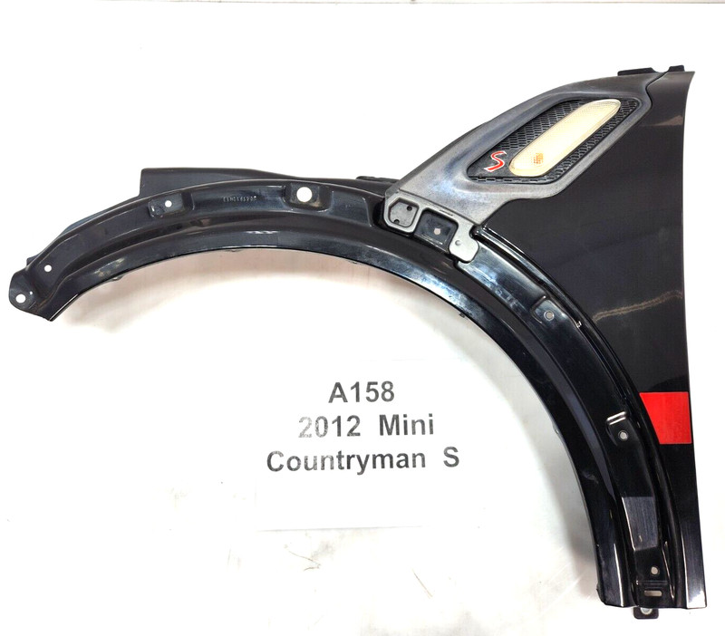 ✅ 11-16 OEM Mini Countryman R60 Front Left Driver Side Fender Panel Cover Black