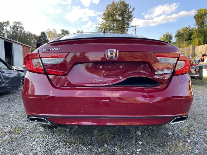 2021-2022 HONDA ACCORD REAR BUMPER COVER RED PC: R94 28K -SPORT- 49602