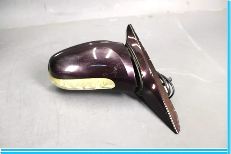 05-08 Mercedes R171 SLK350 Front Right Side Rear View Door Mirror Burgundy OEM