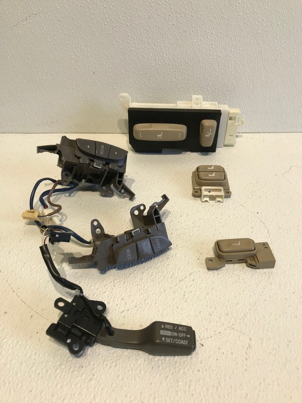01-03 Lexus LS430 Front Driver's Seat Position Control Switches OEM