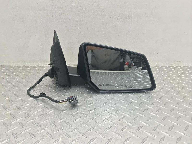 09-14 ACADIA TRAVERSE RIGHT SIDE VIEW MIRROR RED OEM 128-01642R