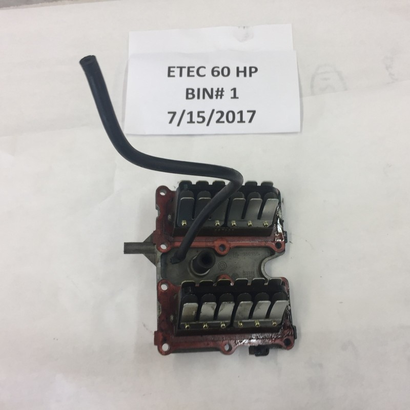 Evinrude 40-60 ETEC 5005279 Reed Plate Assy E60DPLISD FRESHWATER!
