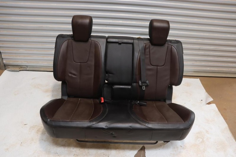 2015 CHEVY EQUINOX REAR BENCH SEAT OEM TWO-TONE BOWN & BLACK