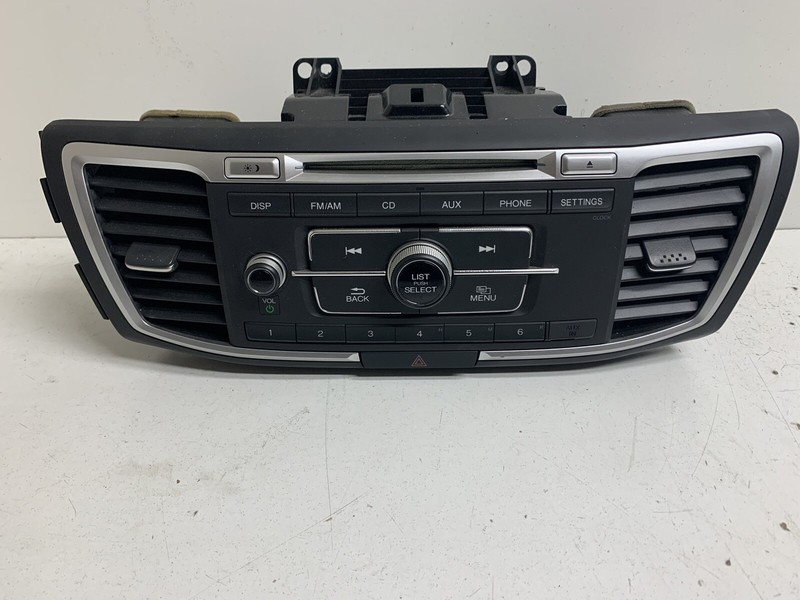 2013-2015 Honda Accord EX Sedan Radio Stereo 39100-T32-A020-M1 Disc CD Player Oe