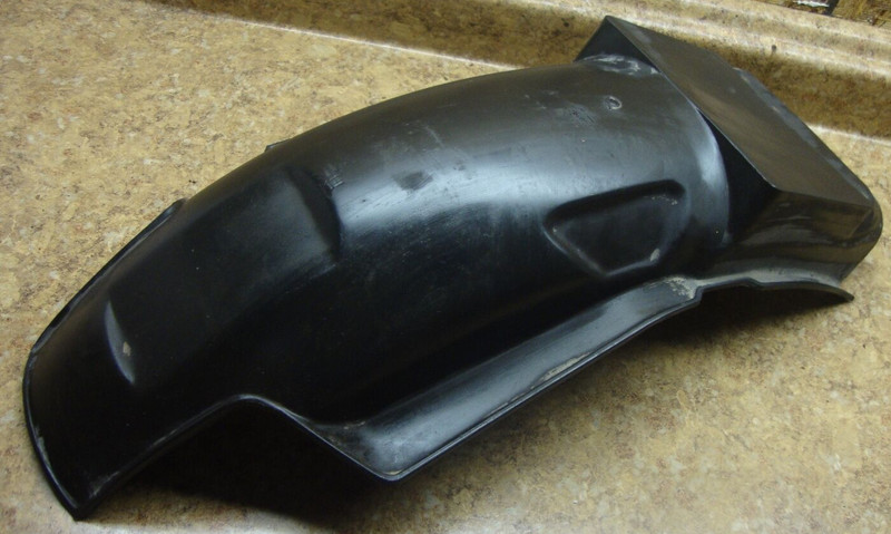 1981 Kawasaki KZ750 KZ 750 H KZ750H Rear Back Under Fender Panel Wheel Well 81