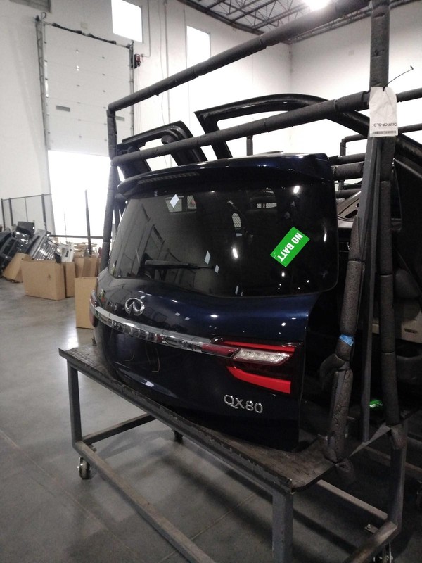 Used Deck Lid fits: 2019 Infiniti QX80 w/o lane keep assist Grade C