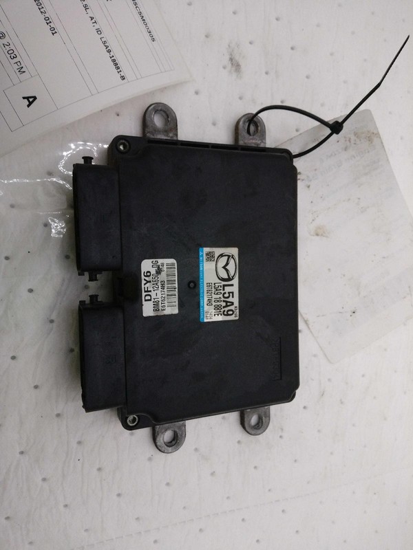 2012 MAZDA 6 Engine Control Module ECM 2.5L Used OEM Black 147K Miles