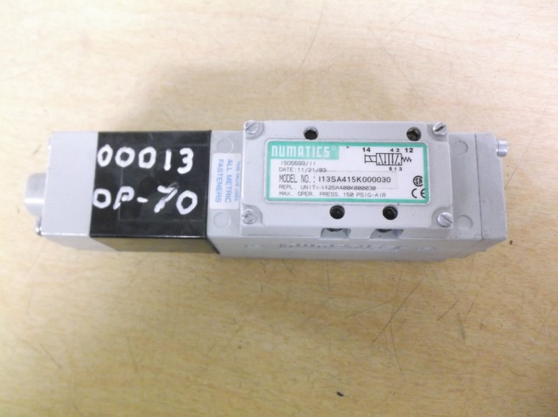 Numatics 13SA415K Solenoid Valve *FREE SHIPPING*