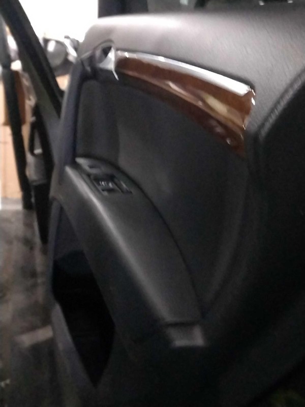 2015 AUDI Q7 Rear Right Door Black OEM Used 412807 - Wrap & Scratches