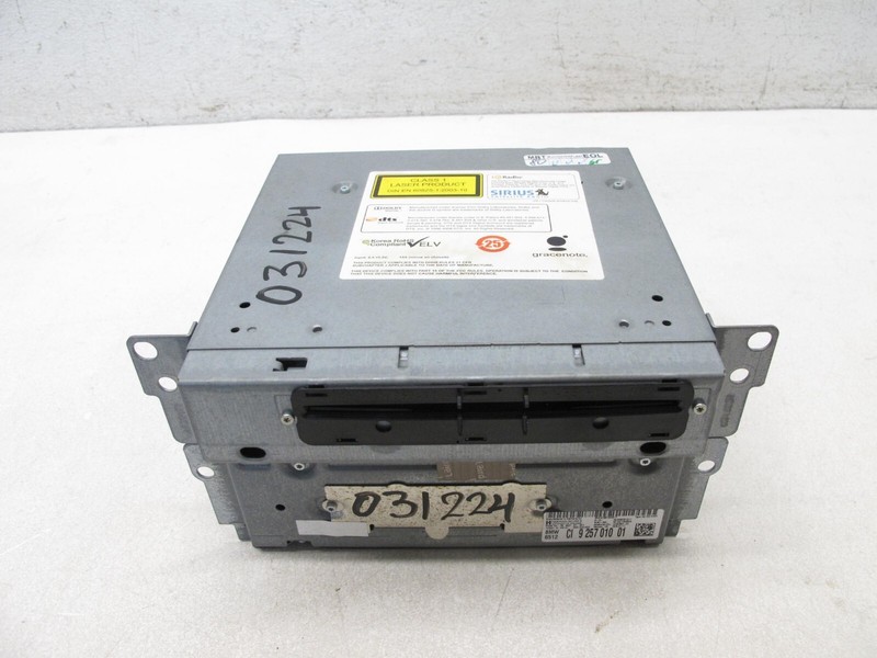 09-13 BMW F10 535i 760i M5 RADIO CONTROL UNIT SWITCHES CD PLAYER OEM 031224