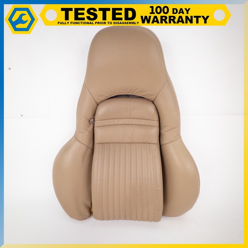 97-04 CHEVROLET CORVETTE C5 FRONT LEFT DRIVER SIDE TOP UPPER SEAT CUSHION OEM