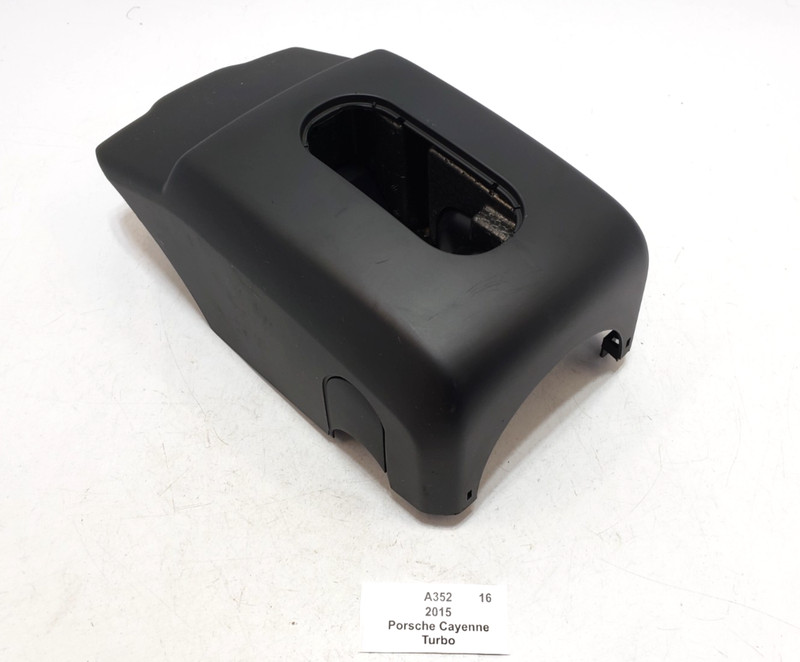 ✅ 11-18 OEM Porsche Cayenne Turbo 958 Steering Column Lower Trim Cover Black